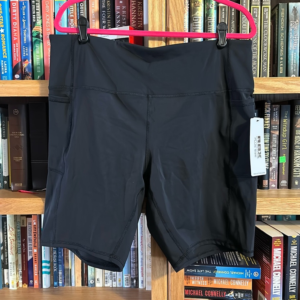 NWT RBX active squat proof, tech flex shorts 2x